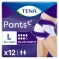 Tena Pants Plus Night Large x 12