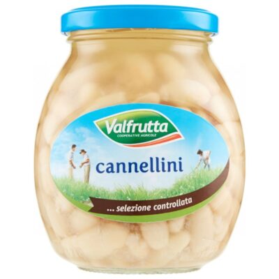 Fagioli Cannellini Valfrutta Vetro 360 gr.