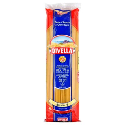 Pasta Divella Bucatini N° 6 500 gr.