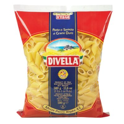 Pasta Divella Mezze Penne Rigate 500 gr.
