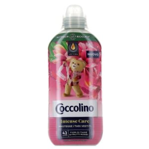 Coccolino Ammorbidente Concentrato Intense Care Fiori di Tiarè & Frutti Rossi 42 Lavaggi - 980 ml