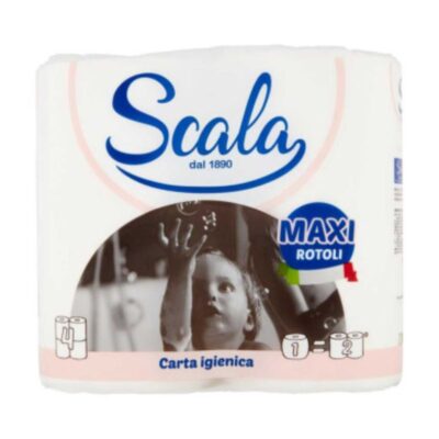 Scala Carta Igienica Maxy 4 Rotoli