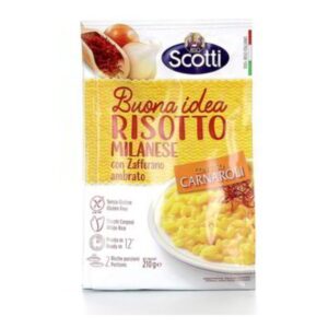 Scotti Risotto alla Milanese con Zafferano Ambrato - 210 g