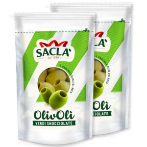 Olive Verdi Denocciolate Saclà - 2 pz da 185 g