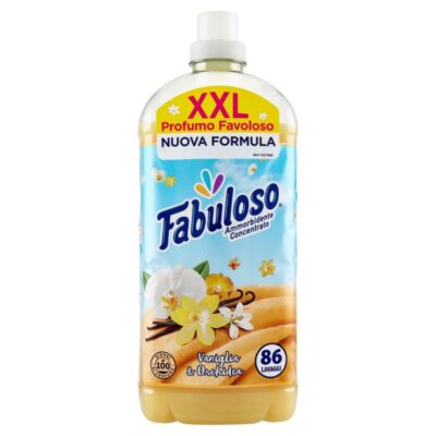 Fabuloso Ammorbidente Concentrato Vaniglia & Orchidea 86 Lavaggi - 1,9 L