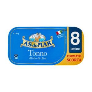 As Do Mar Tonno In Olio D'Oliva 70 gr. x 8