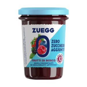Zuegg Confettura 0 Zuccheri Aggiunti Frutti di Bosco - 220 g