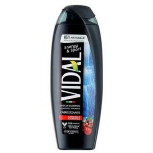 Vidal Doccia Shampoo Energy & Sport Energizzante Ginseng e Guarana - 250 ml