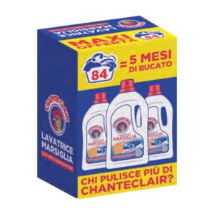 Chante Clair Lavatrice Marsiglia 84 Lavaggi - 1,26 L | 3 PZ