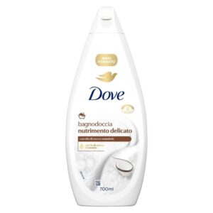 Dove Bagnodoccia Nutrimento Delicato con Olio di Cocco e Mandorle - 700 ml