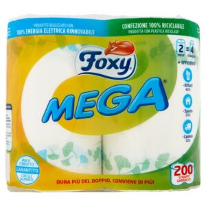 Foxy Carta Cucina Mega Decorata 2 Veli | 2 Rotoli