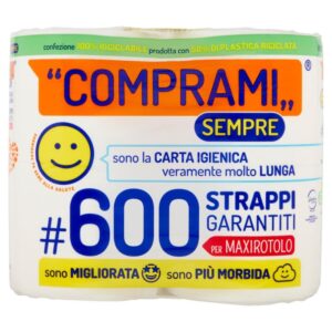 Perla Carta Igienica Compatta Comprami - 4 Rotoli