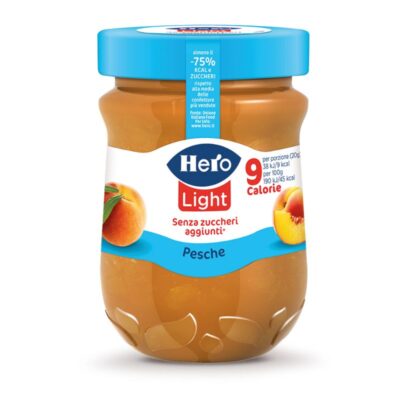 Hero Confettura Light di Pesche - 280 g