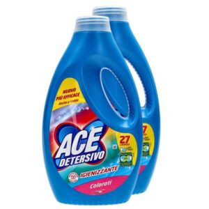 Ace Lavatrice Liquido Colorati 27 Lavaggi 2 x 1,375 L