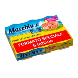 Mareblu Tonno All'Olio di Oliva 6 x 105 G