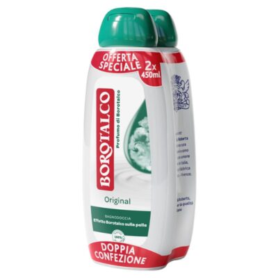 Borotalco Bagnoschiuma Original 2 x 450 ml