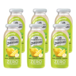 San Benedetto Succoso Zero Bar Specialist | Pera, Banana, Ananas - 0,20 L