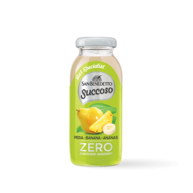 San Benedetto Succoso Zero | Pera, Banana, Ananas