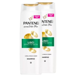 Pantene PRO-V Shampoo Lisci Effetto Seta - 2 x 250 ml