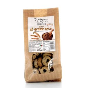 Tentazioni Pugliesi Taralli di Grano Arso con Olio Extra Vergine d'Oliva - 200 gr.