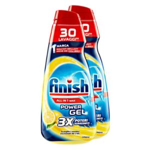 Finish Power Gel Limone 2 x 600 ml