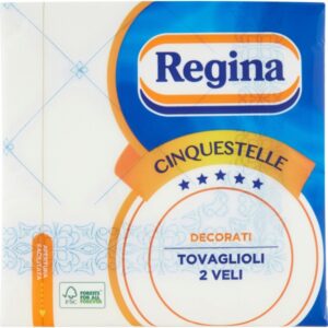 Regina 43 Tovaglioli 5 Stelle 2 Veli 38×38 cm