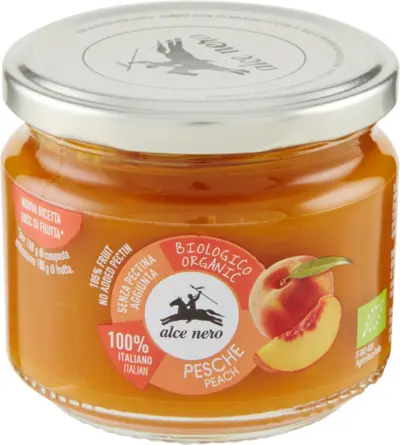 Alce Nero Composta Di Pesche Bio 270 g