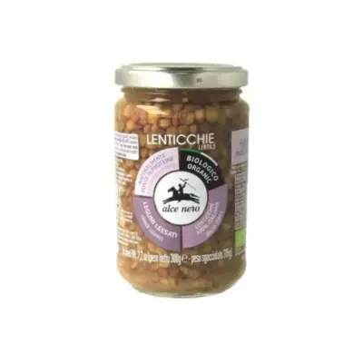 Alce Nero Lenticchie Lessate Bio 300 g (peso sgocciolato 205 g)