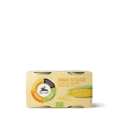 Alce Nero Mais Dolce Lessato Bio 2 x 160 g (peso sgocciolato 140 g)
