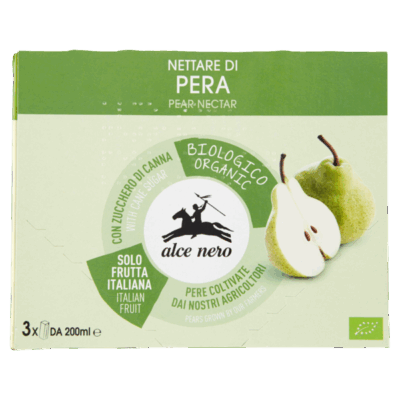 Alce Nero Nettare di Pera Bio Brik 3 x 200 ml