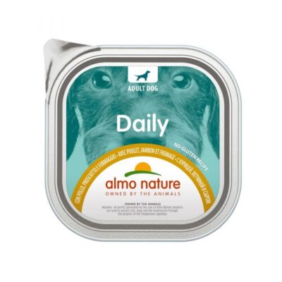 Almo Nature Cane Daily Pollo Prosciutto Formaggio 300 g
