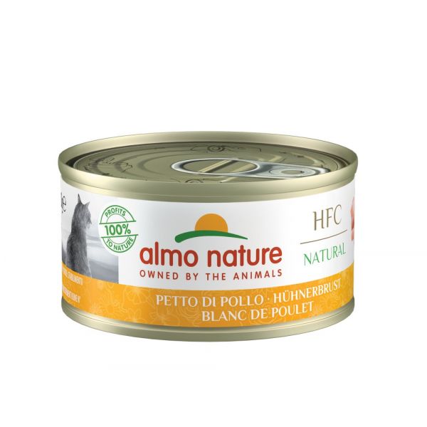 Almo Nature Gatto HFC Naturale Petto Di Pollo 70 g