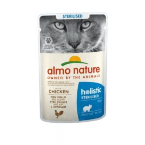 Almo Nature Gatto Holistic Cat Sterilised Pollo 70 g