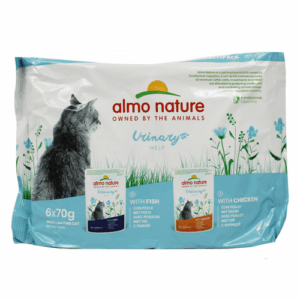 Almo Nature Gatto Urinary Pollo Pesce 6 x 70 g