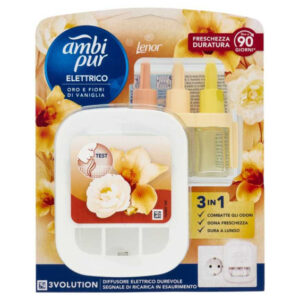 Ambi Pur 3Vol Ricarica Oro E Fiori Viola 20 ml