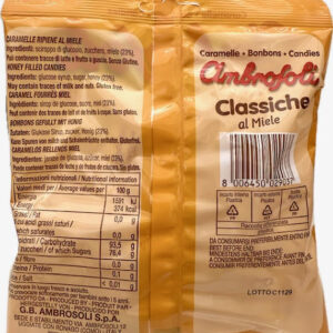 Ambrosoli Busta Caramelle Al Miele 130 g