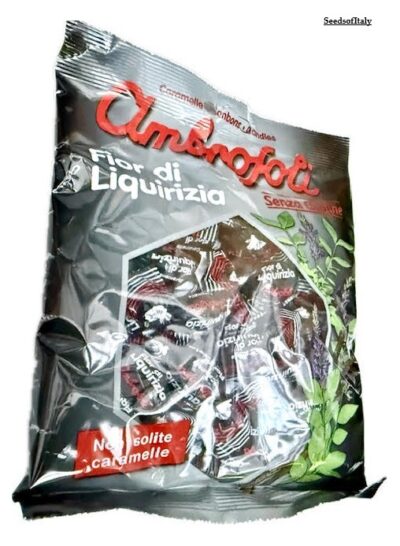 Ambrosoli Busta Caramelle Liquirizia 150 g