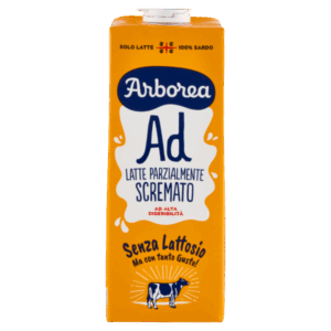 Arborea Latte UHT Senza Lattosio Parzialmente Scremato 1 L