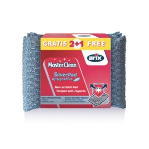 Arix Master Clean Spugna Abrasiva 2 + 1