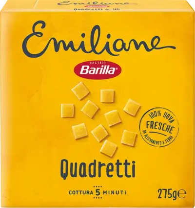 Barilla Emiliane Quadretti 275 g