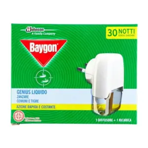Baygon Genius Base + Ricarica 30 Notti