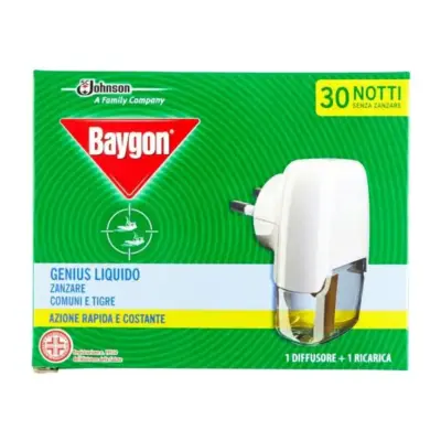 Baygon Genius Base + Ricarica 30 Notti