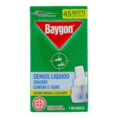 Baygon Genius Ricarica 45 Notti