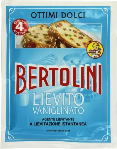 Bertolini Lievito Vanigliato x 4 64 g