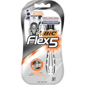 Bic Flex 5 Rasoi Usa e Getta x3