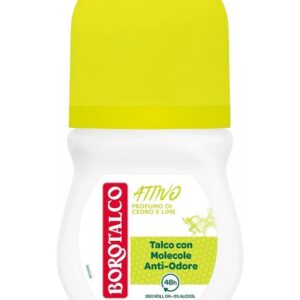 Borotalco Deo Roll Attivo Giallo 50 ml