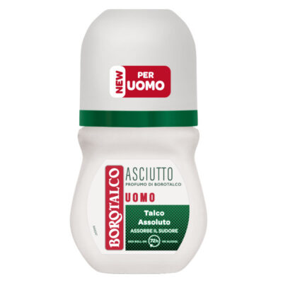 Borotalco Deo Roll On Uomo Asciutto 50 ml