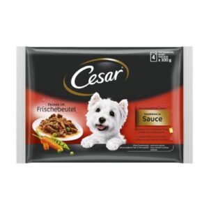 Cesar Pouch Delizie del Giorno Salsa 4 x 100 g