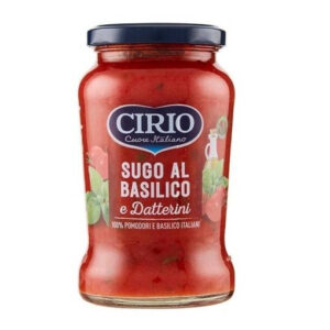 Cirio Sugo Basilico e Datterino 350 g