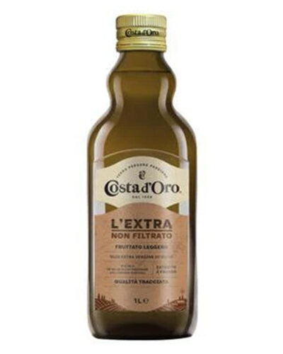 Costa d'Oro Olio Extra Vergine Non Filtrato 1 L